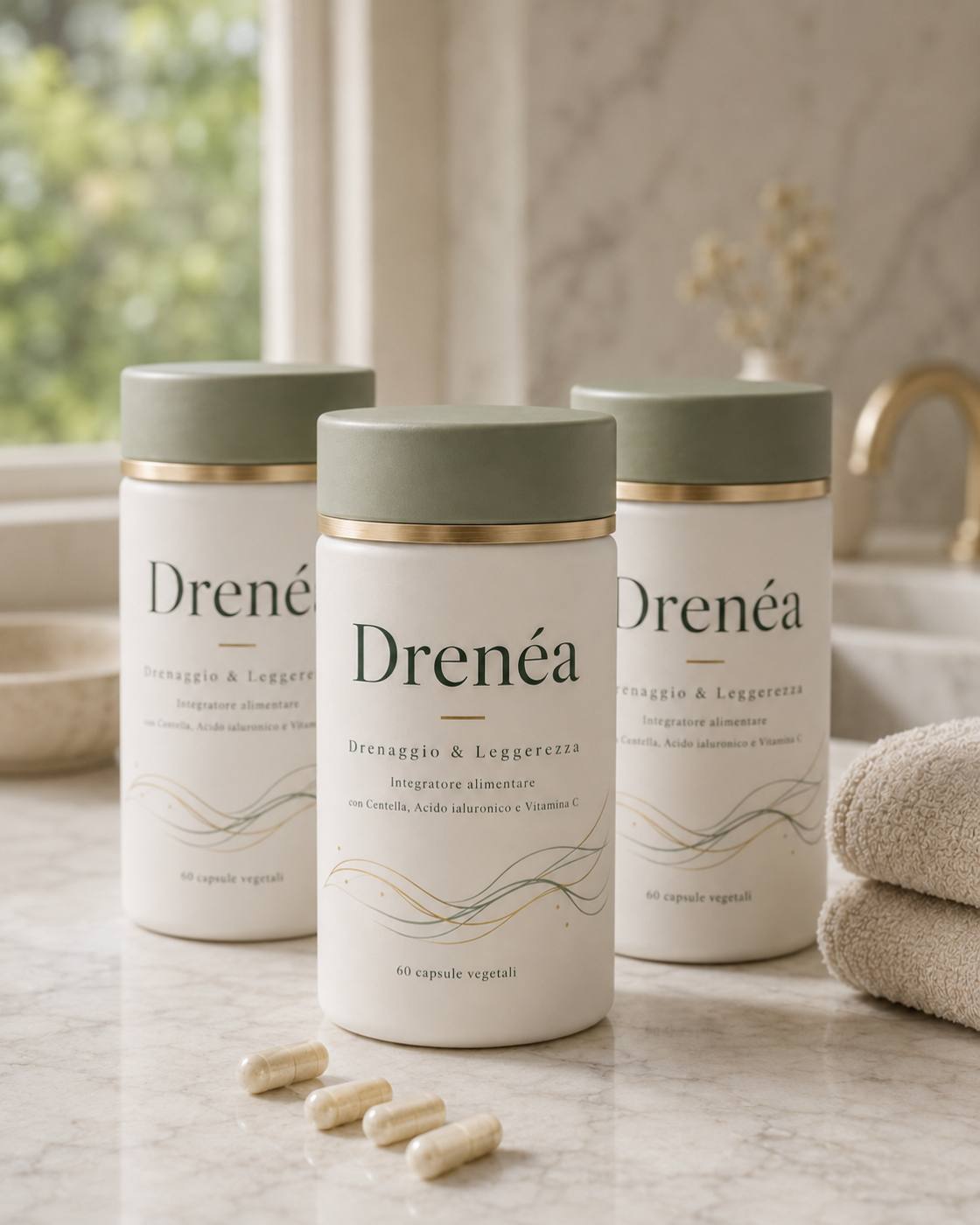 Integratore cellulite Drenéa — confezioni